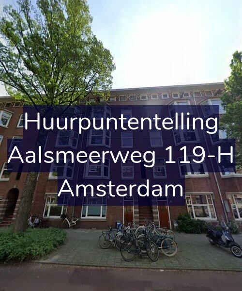 Foto gevel Huurpuntentelling voor Aalsmeerweg 119-H, Amsterdam