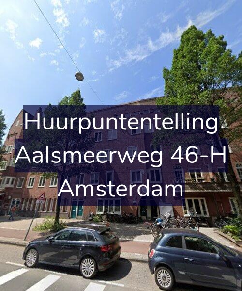 Foto gevel Huurpuntentelling voor Aalsmeerweg 46-H, Amsterdam