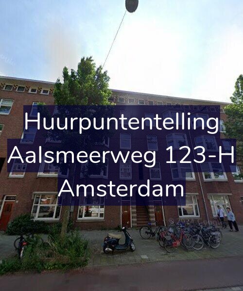 Foto gevel Huurpuntentelling voor Aalsmeerweg 123-H, Amsterdam