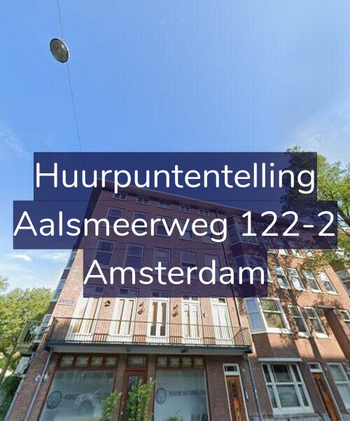 Foto gevel Huurpuntentelling voor Aalsmeerweg 122-2, Amsterdam