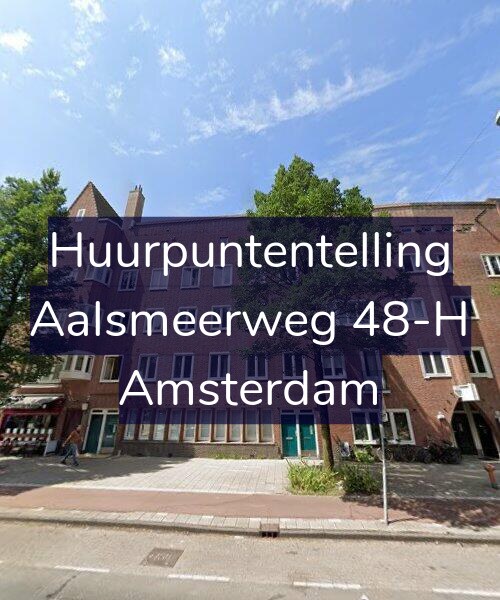 Foto gevel Huurpuntentelling voor Aalsmeerweg 48-H, Amsterdam