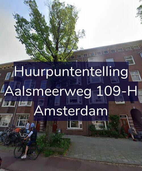 Foto gevel Huurpuntentelling voor Aalsmeerweg 109-H, Amsterdam