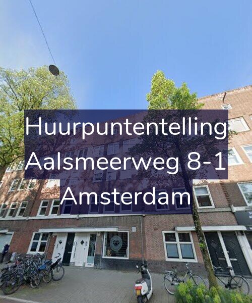 Foto gevel Huurpuntentelling voor Aalsmeerweg 8-1, Amsterdam