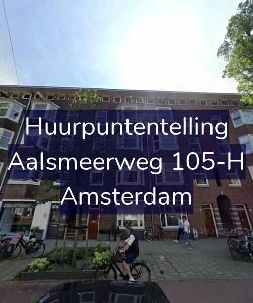 Foto gevel Huurpuntentelling voor Aalsmeerweg 105-H, Amsterdam