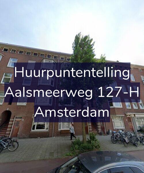 Foto gevel Huurpuntentelling voor Aalsmeerweg 127-H, Amsterdam