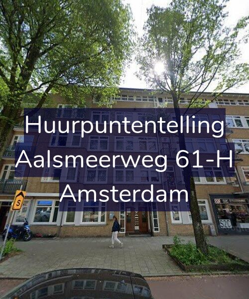 Foto gevel Huurpuntentelling voor Aalsmeerweg 61-H, Amsterdam