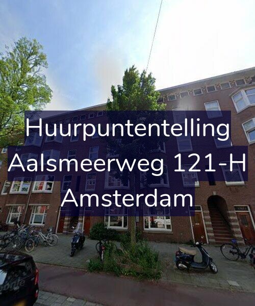 Foto gevel Huurpuntentelling voor Aalsmeerweg 121-H, Amsterdam