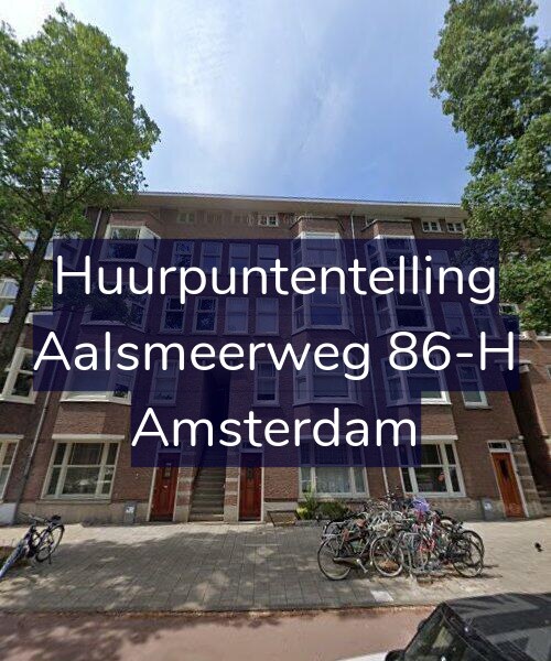 Foto gevel Huurpuntentelling voor Aalsmeerweg 86-H, Amsterdam