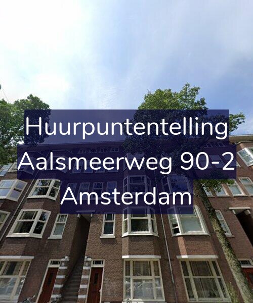 Foto gevel Huurpuntentelling voor Aalsmeerweg 90-2, Amsterdam