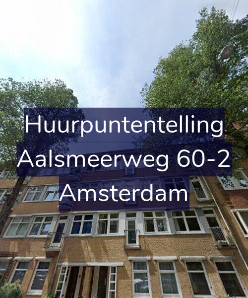 Foto gevel Huurpuntentelling voor Aalsmeerweg 60-2, Amsterdam