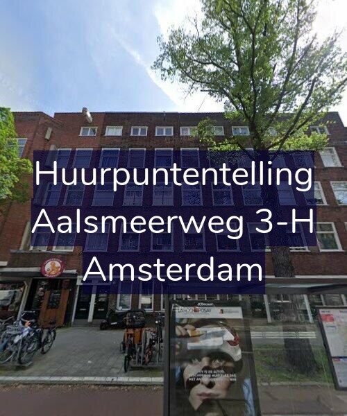 Foto gevel Huurpuntentelling voor Aalsmeerweg 3-H, Amsterdam