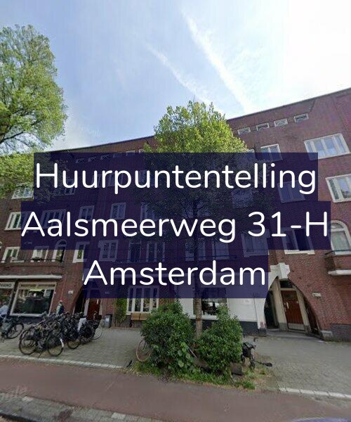 Foto gevel Huurpuntentelling voor Aalsmeerweg 31-H, Amsterdam