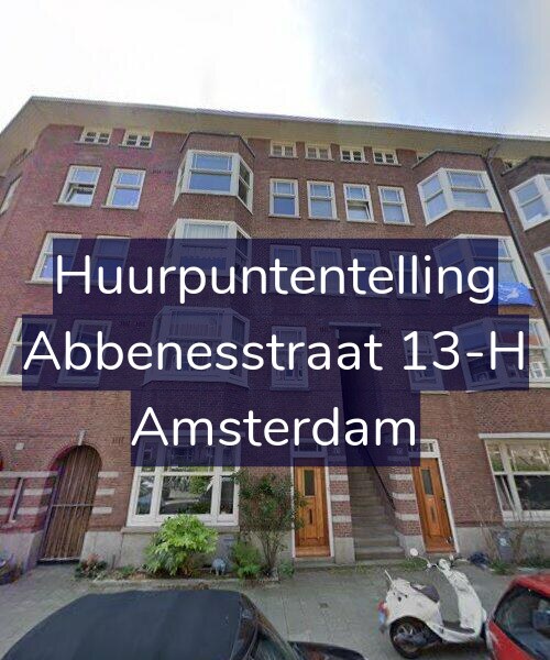 Foto gevel Huurpuntentelling voor Abbenesstraat 13-H, Amsterdam