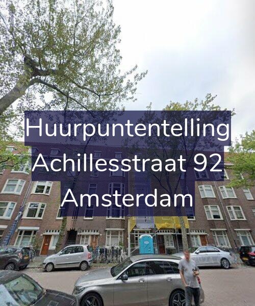 Foto gevel Huurpuntentelling voor Achillesstraat 92, Amsterdam