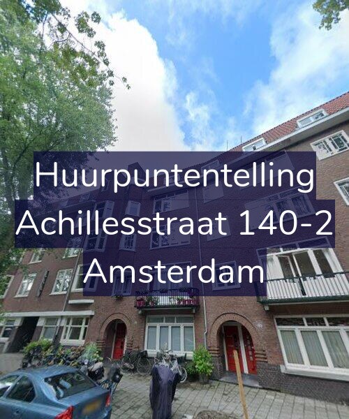 Foto gevel Huurpuntentelling voor Achillesstraat 140-2, Amsterdam