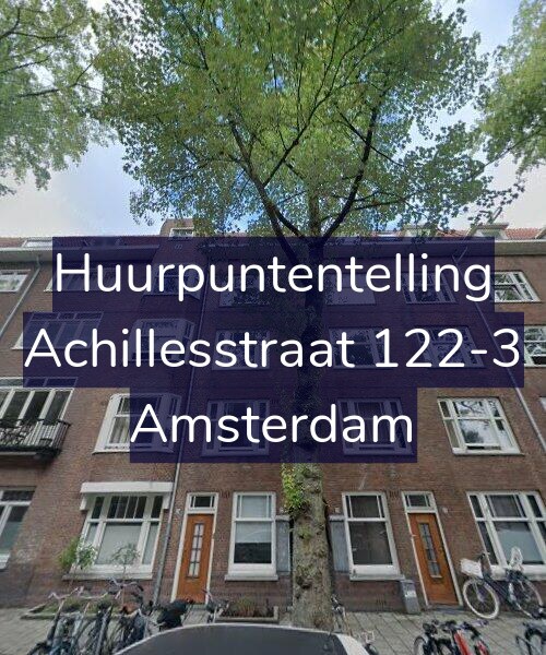 Foto gevel Huurpuntentelling voor Achillesstraat 122-3, Amsterdam