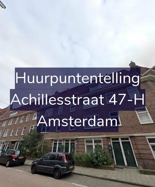 Foto gevel Huurpuntentelling voor Achillesstraat 47-H, Amsterdam