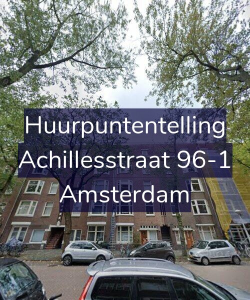 Foto gevel Huurpuntentelling voor Achillesstraat 96-1, Amsterdam