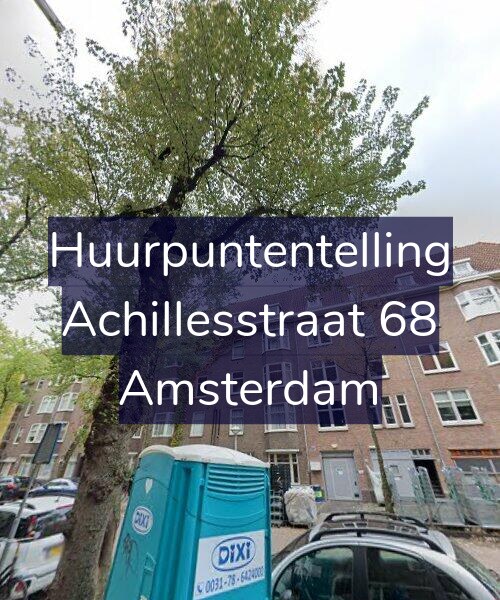 Foto gevel Huurpuntentelling voor Achillesstraat 68, Amsterdam