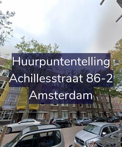 Foto gevel Huurpuntentelling voor Achillesstraat 86-2, Amsterdam