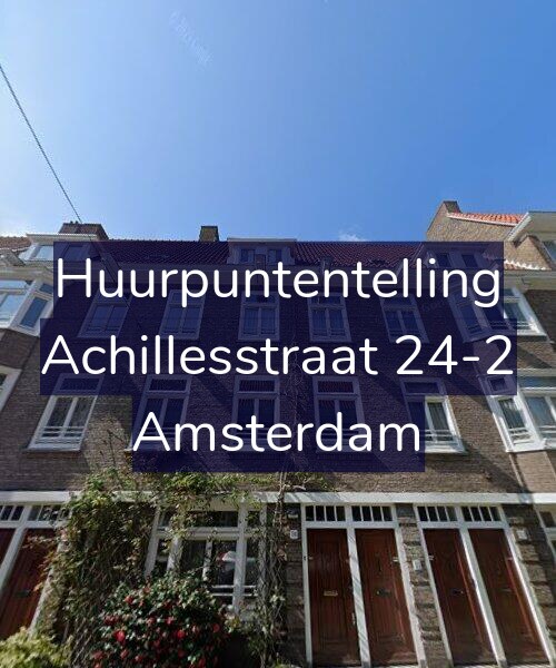 Foto gevel Huurpuntentelling voor Achillesstraat 24-2, Amsterdam