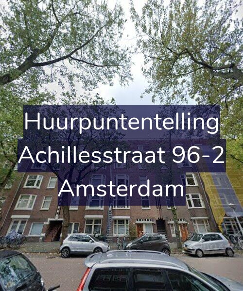 Foto gevel Huurpuntentelling voor Achillesstraat 96-2, Amsterdam