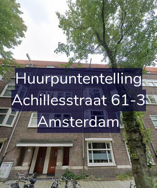 Foto gevel Huurpuntentelling voor Achillesstraat 61-3, Amsterdam