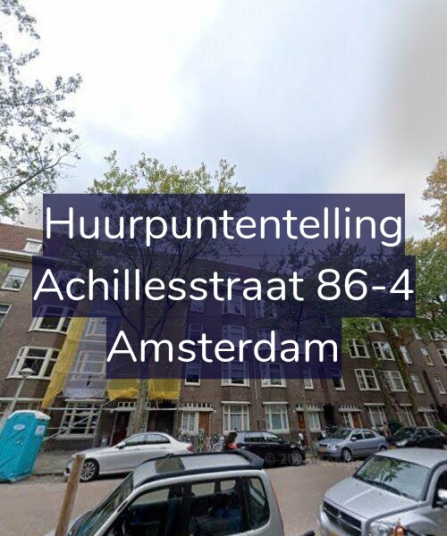 Foto gevel Huurpuntentelling voor Achillesstraat 86-4, Amsterdam
