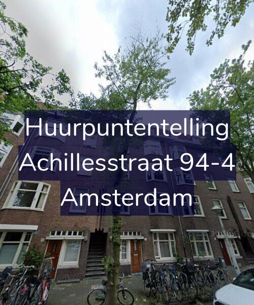 Foto gevel Huurpuntentelling voor Achillesstraat 94-4, Amsterdam