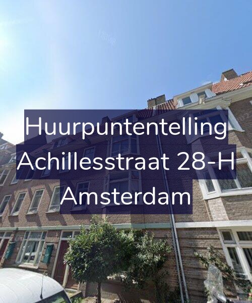 Foto gevel Huurpuntentelling voor Achillesstraat 28-H, Amsterdam
