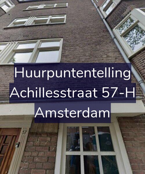 Foto gevel Huurpuntentelling voor Achillesstraat 57-H, Amsterdam