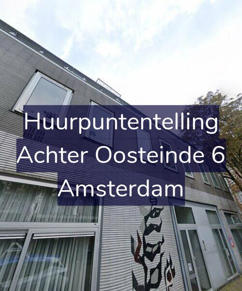 Foto gevel Huurpuntentelling voor Achter Oosteinde 6, Amsterdam