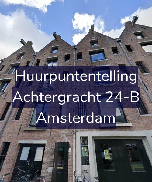 Foto gevel Huurpuntentelling voor Achtergracht 24-B, Amsterdam