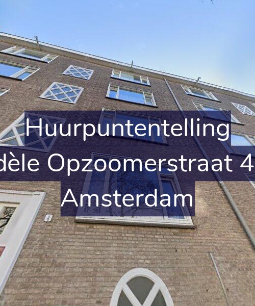 Foto gevel Huurpuntentelling voor Adèle Opzoomerstraat 4-2, Amsterdam