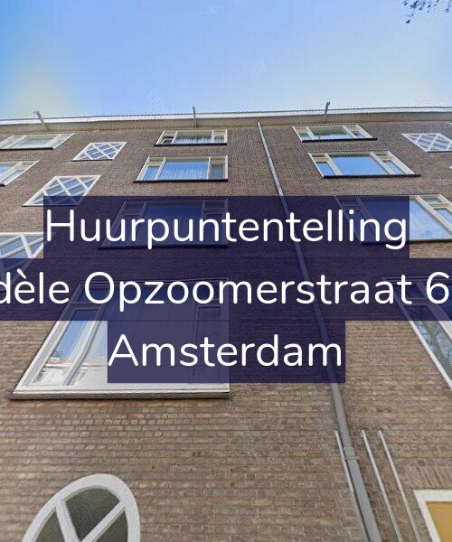 Foto gevel Huurpuntentelling voor Adèle Opzoomerstraat 6-3, Amsterdam