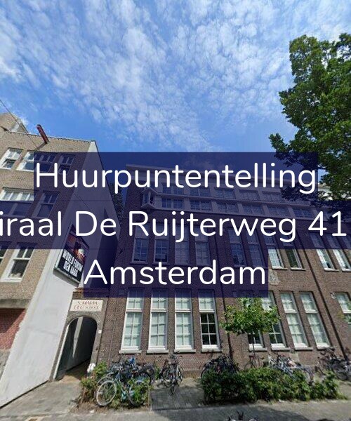 Foto gevel Huurpuntentelling voor Admiraal De Ruijterweg 410-B6, Amsterdam