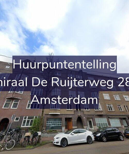Foto gevel Huurpuntentelling voor Admiraal De Ruijterweg 288-3, Amsterdam