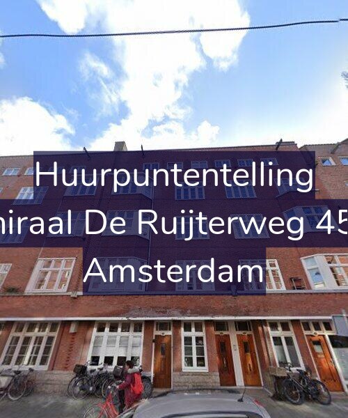 Foto gevel Huurpuntentelling voor Admiraal De Ruijterweg 453-C, Amsterdam