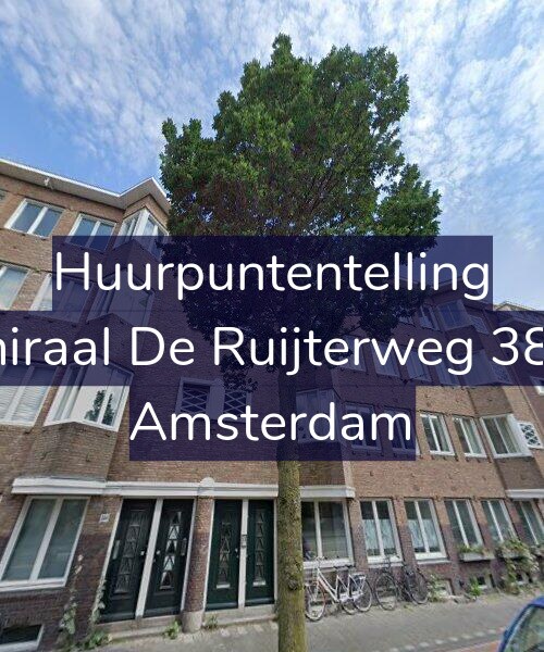 Foto gevel Huurpuntentelling voor Admiraal De Ruijterweg 384-H, Amsterdam