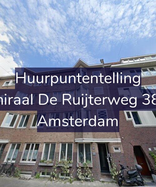 Foto gevel Huurpuntentelling voor Admiraal De Ruijterweg 382-2, Amsterdam