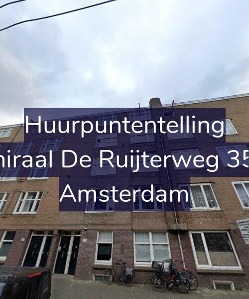 Foto gevel Huurpuntentelling voor Admiraal De Ruijterweg 355-4, Amsterdam