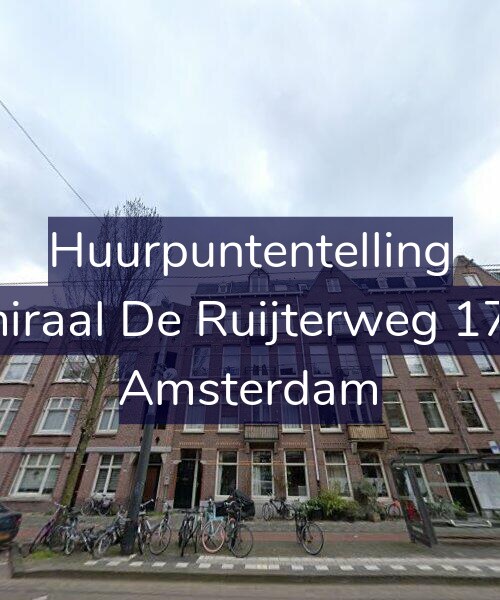 Foto gevel Huurpuntentelling voor Admiraal De Ruijterweg 178-C, Amsterdam