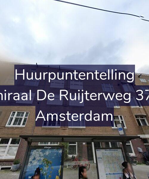 Foto gevel Huurpuntentelling voor Admiraal De Ruijterweg 377-1, Amsterdam