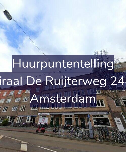 Foto gevel Huurpuntentelling voor Admiraal De Ruijterweg 248-A2, Amsterdam