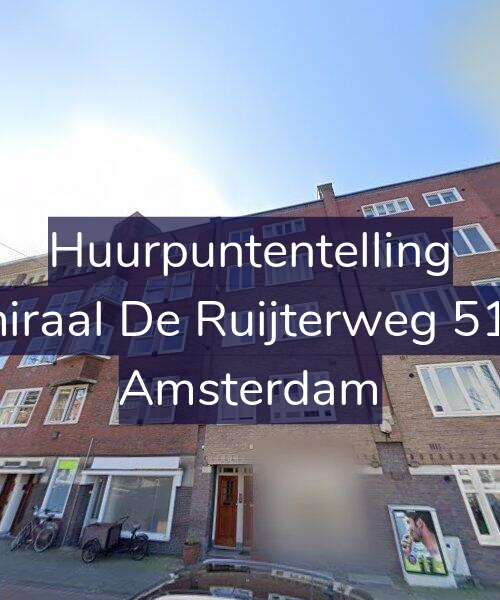 Foto gevel Huurpuntentelling voor Admiraal De Ruijterweg 519-A, Amsterdam