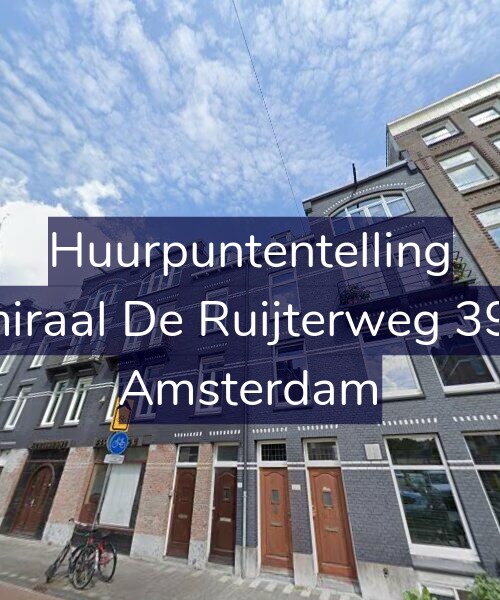 Foto gevel Huurpuntentelling voor Admiraal De Ruijterweg 396-4, Amsterdam