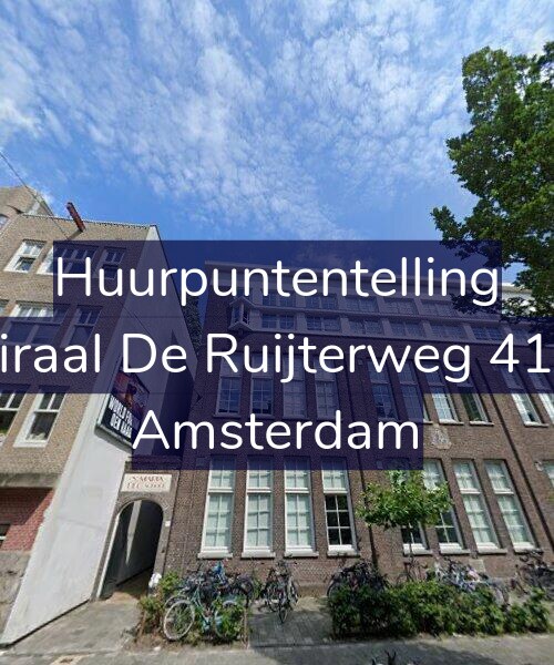 Foto gevel Huurpuntentelling voor Admiraal De Ruijterweg 410-E5, Amsterdam