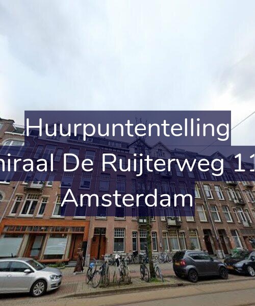 Foto gevel Huurpuntentelling voor Admiraal De Ruijterweg 113-3, Amsterdam