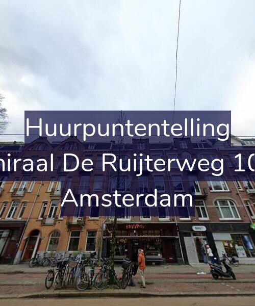 Foto gevel Huurpuntentelling voor Admiraal De Ruijterweg 107-1, Amsterdam
