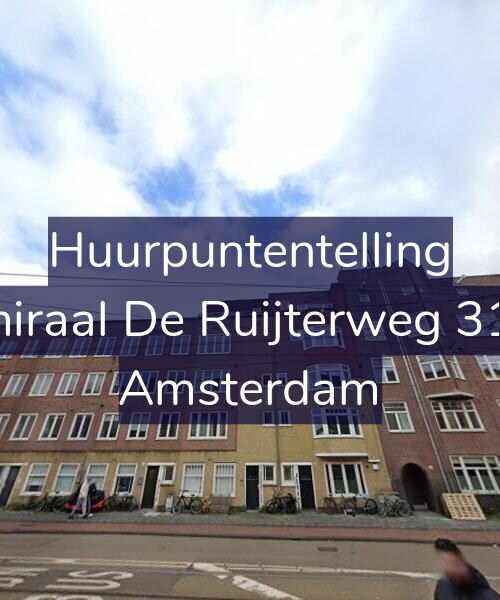 Foto gevel Huurpuntentelling voor Admiraal De Ruijterweg 318-E, Amsterdam